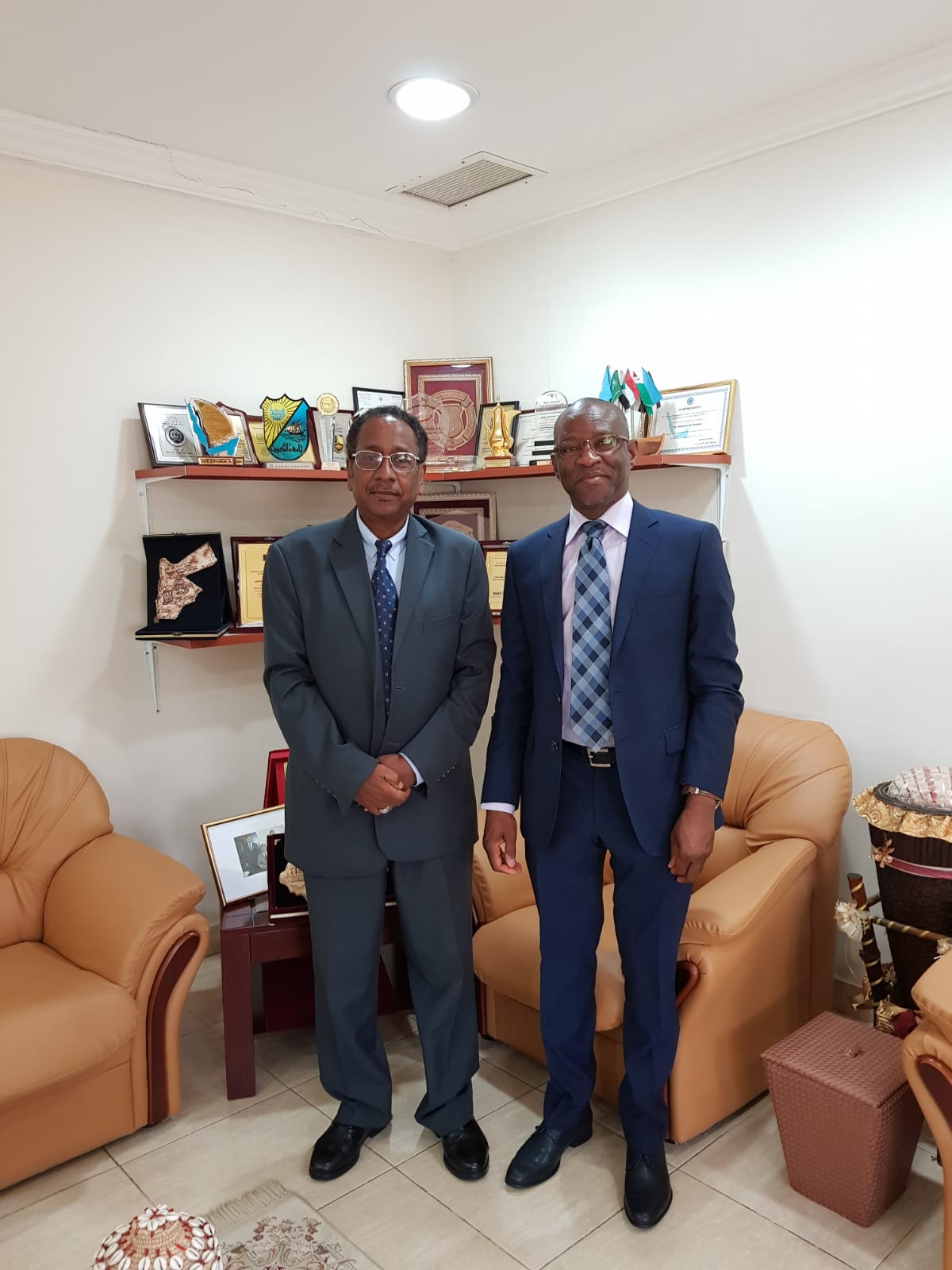 Visit of the Ambassador of Burkina Faso