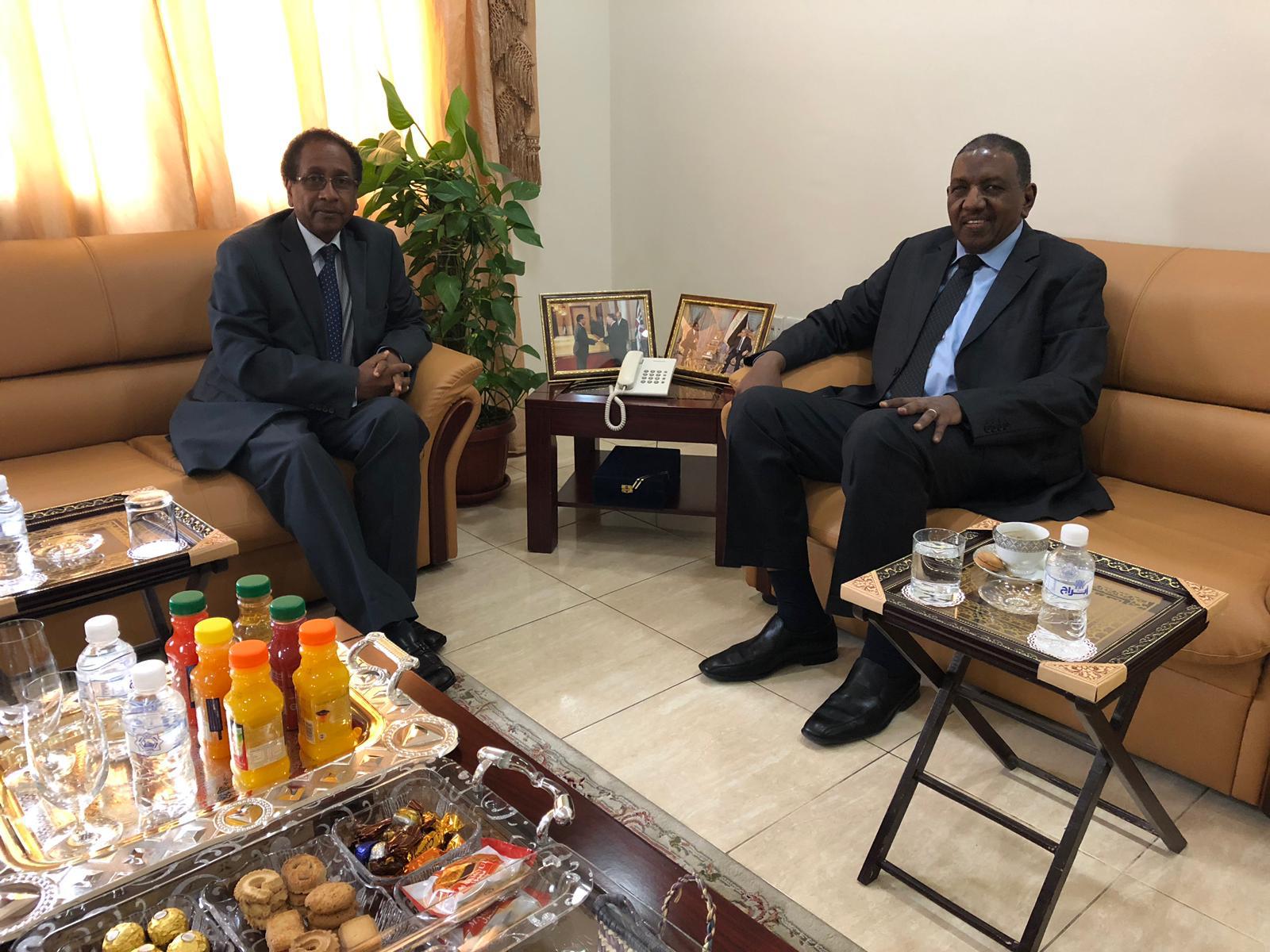 Visit of the Ambassador of the Republic of Sudan