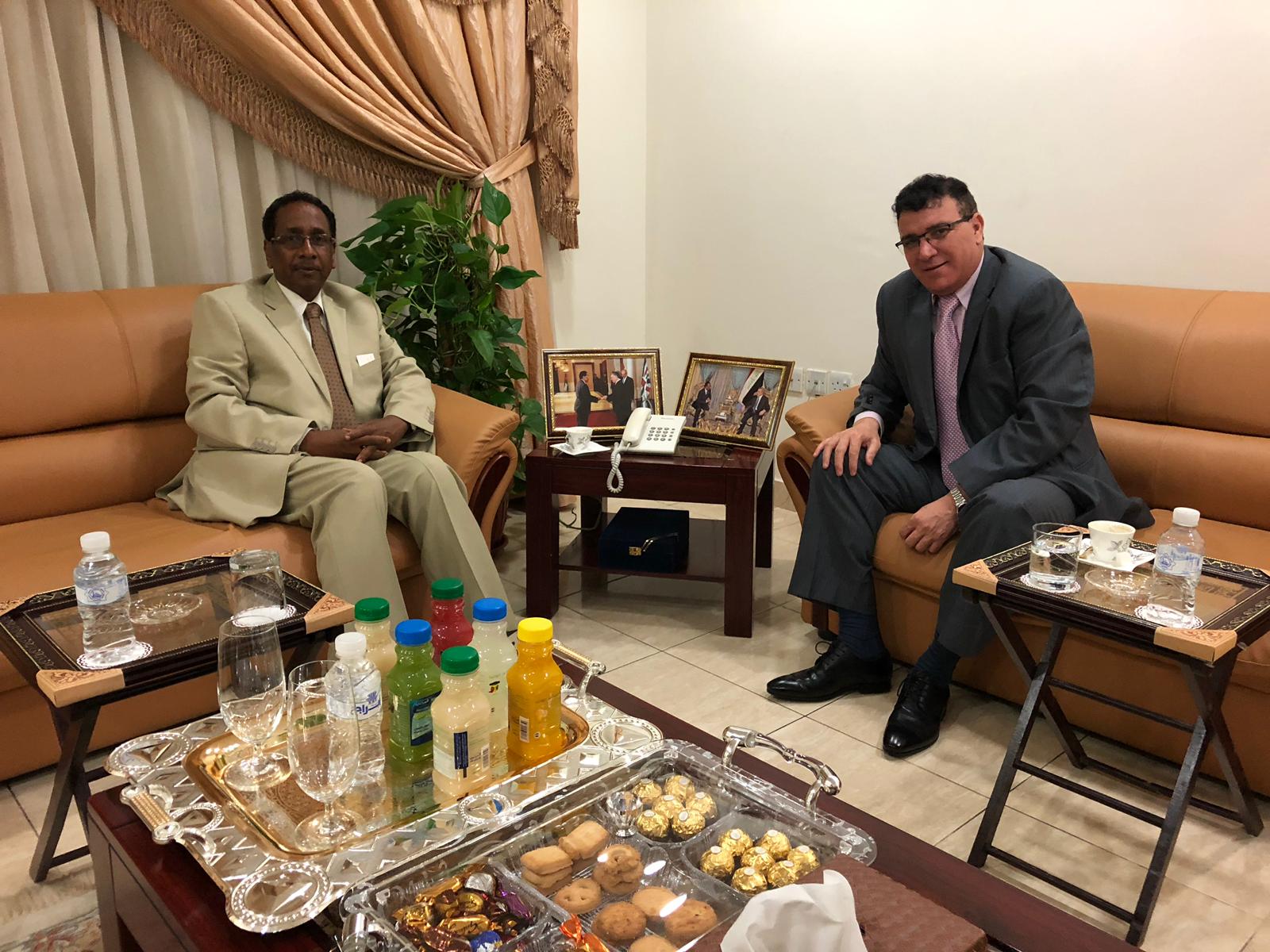 Visit of the Ambassador of the People's Democratic Republic of Algeria
