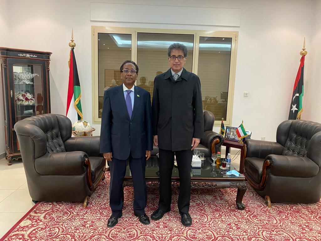 Visit of His Excellency to the Embassy of the Republic of Libya 
