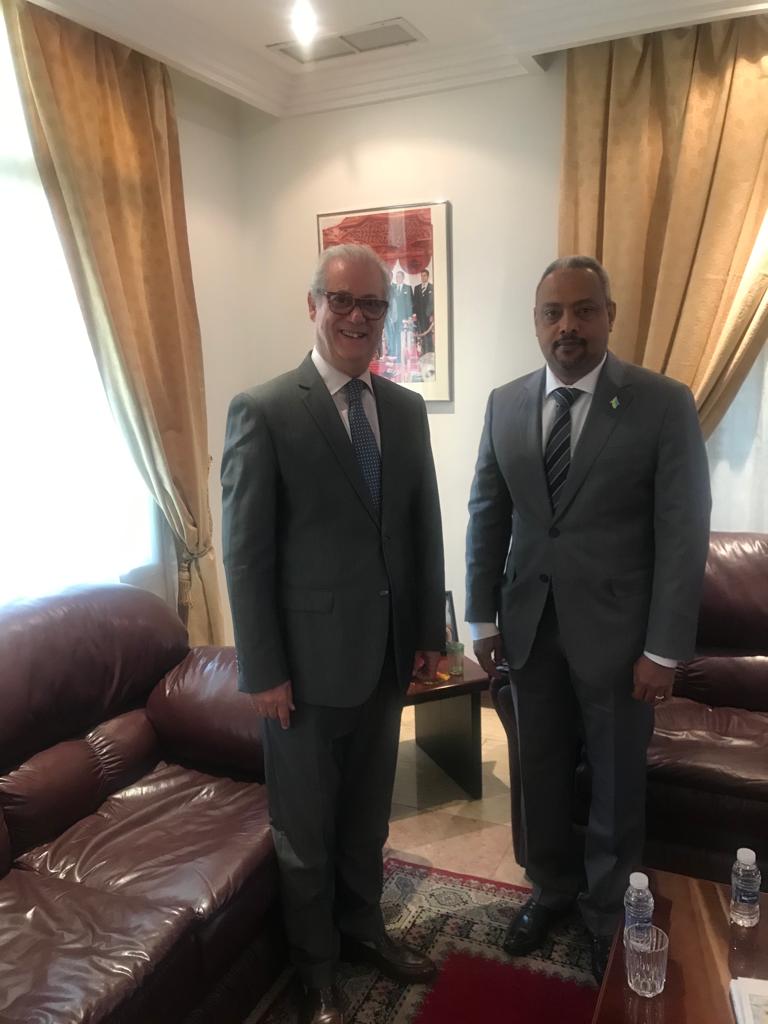 Visit of His Excellency to the Embassy of the Kingdom of Moroco
