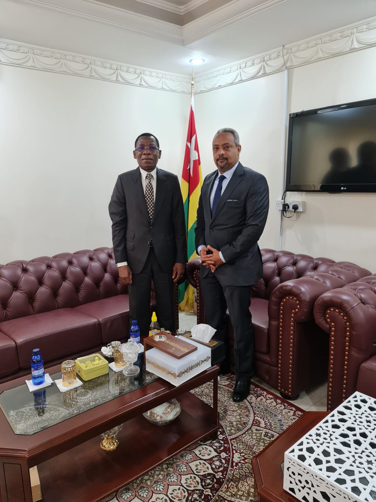 Visit of His Excellency to the Embassy of the Republic of Togo
