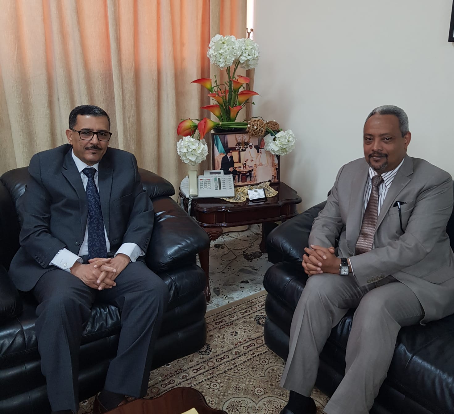 Visit of His Excellency to the Embassy of the Republic of Yemen
